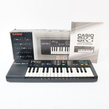 Teclado electrónico sintetizador vintage Casio SK-1 32 teclas muestreo