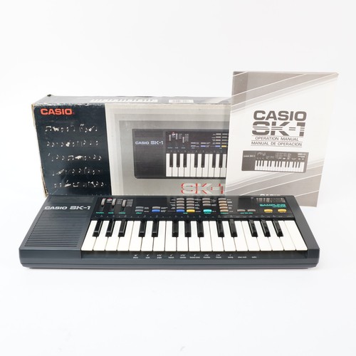 Vintage Casio SK-1 32 Key Sampling Electronic Keyboard Synthesizer