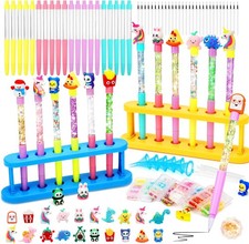 OPPZZIT 20PCS Personalised Pen Making Kit for Kids, Pen Creator Studio with 100