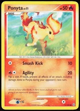 Ponyta 71/100 Common Stormfront Pokemon Moderately Played