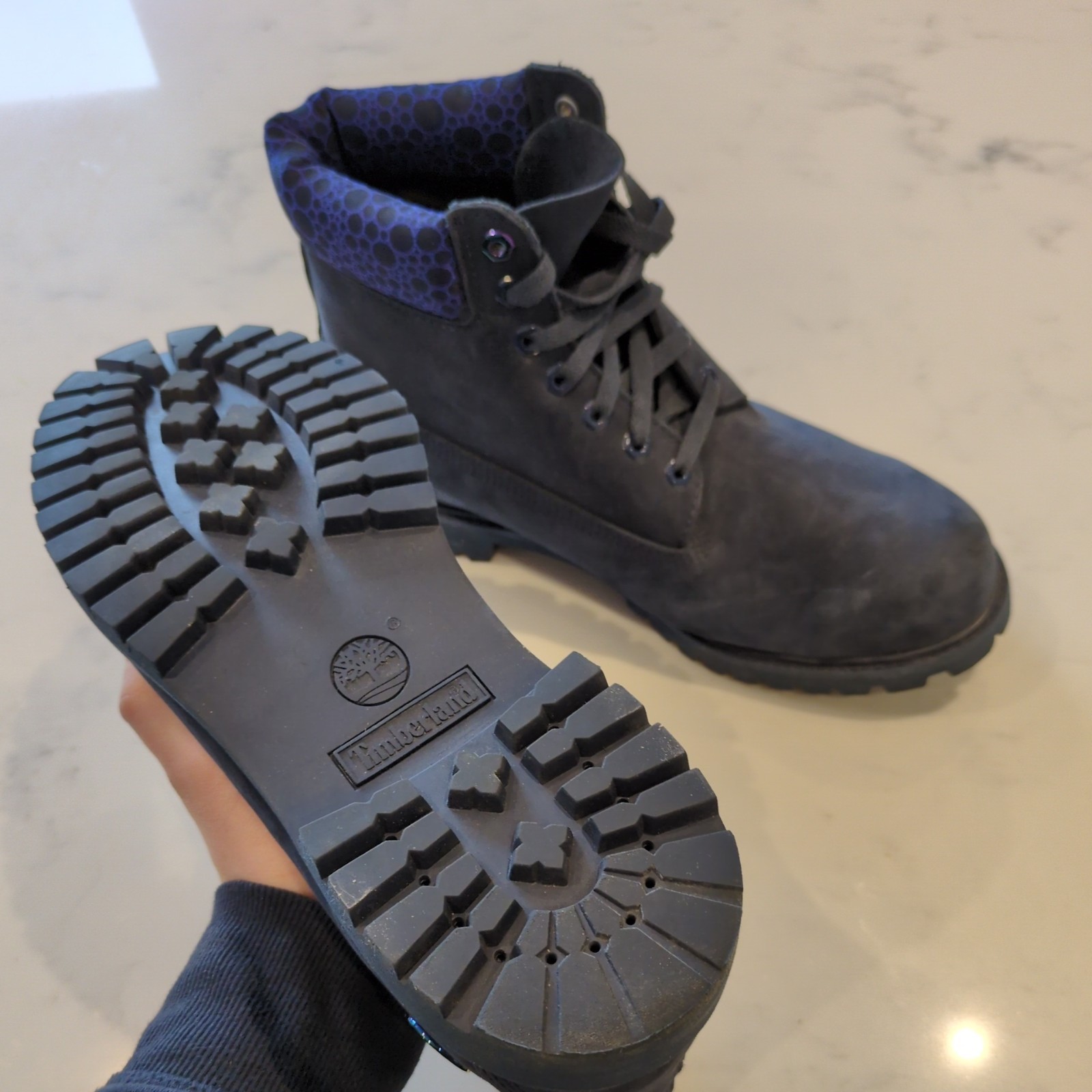 Limited Edition Timberland Blue Boots UK 11.5 - 50th Anniversary image 4