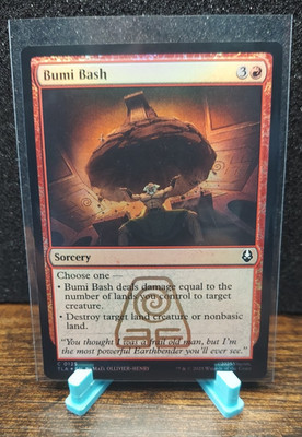 Bumi Bash MTG Avatar: The Last Airbender Foil