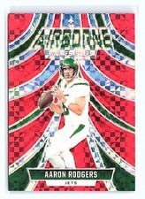 2024 Panini Rookies & Stars #A-ARS Aaron Rodgers Airborne Red Plaid