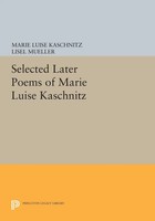 Selected Later Poems Of Marie Luise Kaschnitz Marie Luise Kaschnitz Taschenbuch