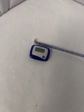 VTG small blue/silver pedometer with clip wor...