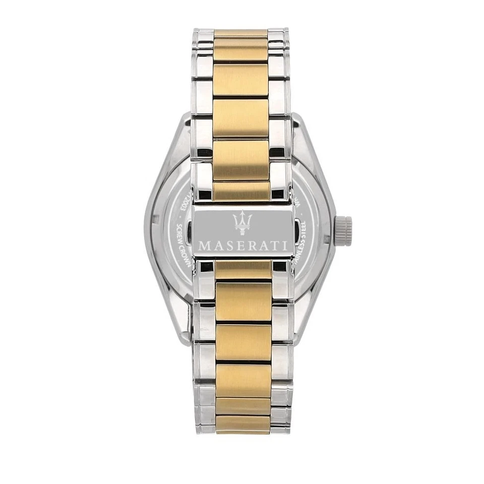 Maserati Traguardo – Orologio Uomo Automatico Bianco e Oro (R8823112004) - Immagine 3 di 4