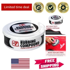 Heavy Duty 10 Oz Plastic Rubbing Compound - Efficient Scratch & Stain Removal