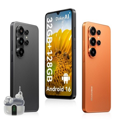 Blackview WAVE 10 4G Smartphone 32GB+128GB 6,88'' 120Hz Android 16 Handy 5000mAh