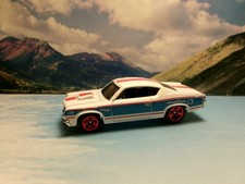Amc Rebel Machine  2021 Hot Wheels Muscle Mania Series  White