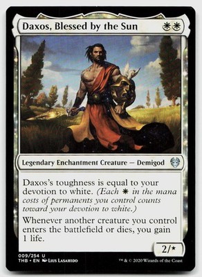 Daxos, Blessed by the Sun #9 (NM) Theros Beyond Death THB Magic MTG