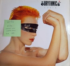Eurythmics Touch Vinyl Record LP VG+/VG PL70109 1983