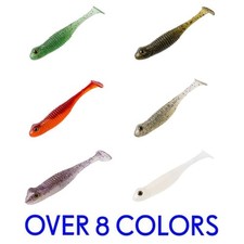 Great Lakes Dropkick Shad 2.75" Soft Plastic Bait 6 Package