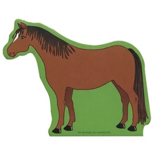 Creative Shapes Horse Notepad