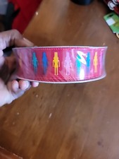 Members Mark Christmas Ribbon Wire Edged Nutcracker 1.5" x 50" Yard G3
