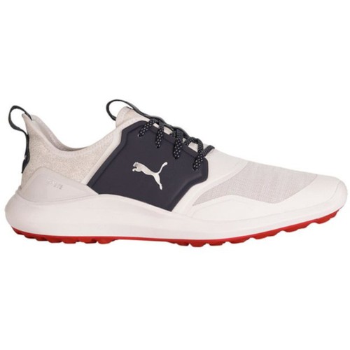 NEW Puma Men's Ignite NXT LACE Golf Shoes White/Silver/Peacoat - Pick Size!