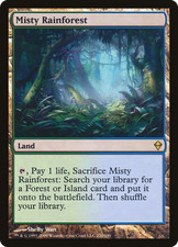 Misty Rainforest - ZEN - 220 - NM - MTG