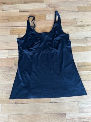 Ruby Ribbon Second Skin Camisole Women's Tank Top Size 40 Cami Black 1610