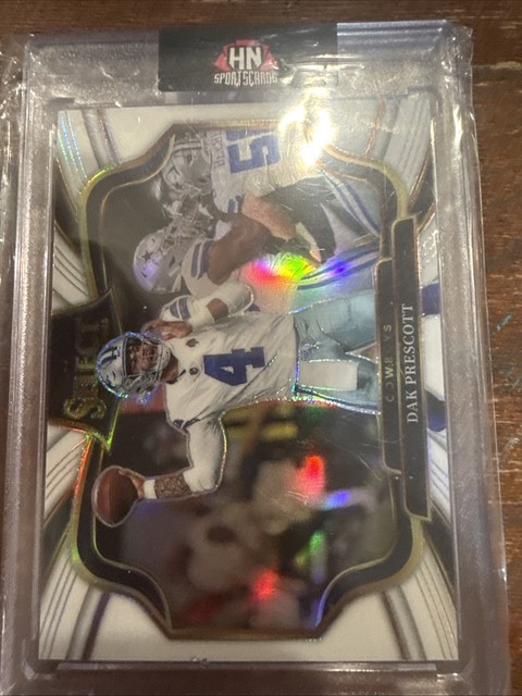 2025 Panini Select - Field Level Dak Prescott #496 White Prizm /35