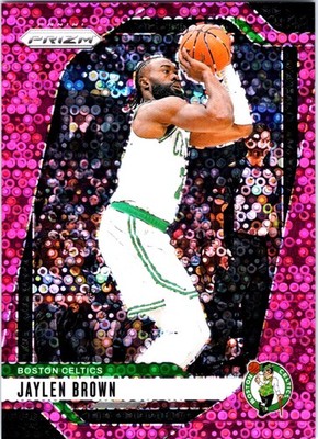 2024-25 Panini Prizm - Jaylen Brown #139 Pink Fast Break Prizm /50