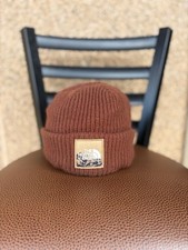 The North Face Salty Lined Beanie Brown Cuffed Winter Hat