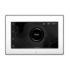 Mr. Steam ISXWHMB iSteamX Steam Control and Steamhead in White Matte Black