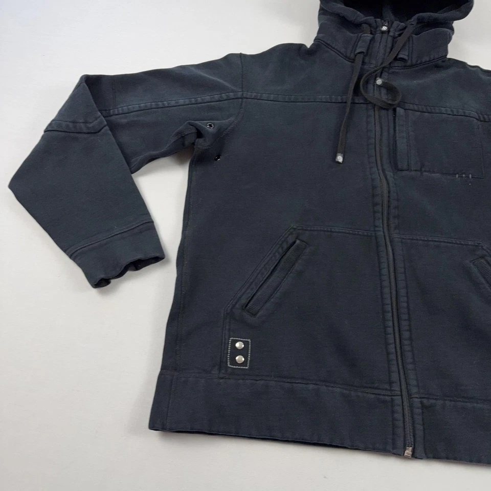 Lululemon Hoodie Mens Large Black Scuba Full Zip Jacket HEAVYWEIGHT Sweatshirt - Image 2 of 4