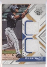 2018 Panini Elite Extra Edition Dual Materials Silver /149 Joshua Palacios hg6