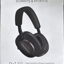 Bowers Wilkins Px7 S2 Bluetooth Wireless Over-Ear Headphones w/ ANC Black