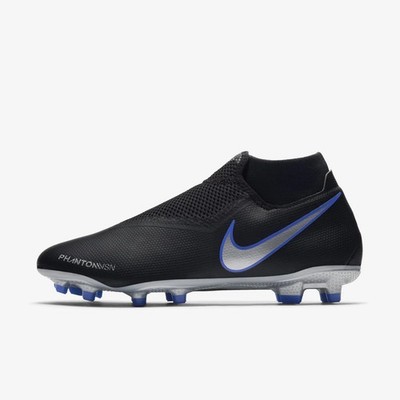 Nike Unisex-Adult Phantom VSN Academy DF FG/MG Soccer Cleats - Black