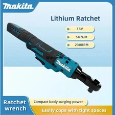 Makita 18V Brushless Cordless Right Angle Ratchet Wrench with LED Light
