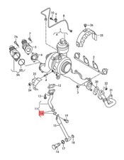 Genuine VW AUDI SKODA SEAT Ameo Beetle Cabrio Bettle Bora O-Ring WHT001965