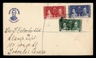 DR WHO 1937 HONG KONG FDC KGVI CORONATION COMBO M71633