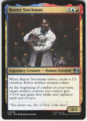 Baxter Stockman 139 Teenage Mutant Ninja Turtles Magic the Gathering