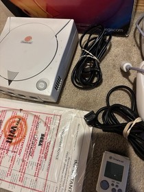 Sega Dreamcast Complete Console System In Box - Excellent Condition Tested Works