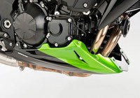 Bodystyle Sportsline Bugspoiler Abs Kunststoff GrüN/Schwarz FüR Kawasaki Z750R