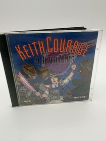 Keith Courage in Alpha Zones (TurboGrafx-16, 1989) HuCard CIB - Tested Complete