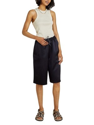LES COYOTES DE PARIS FENJA SHORTS NOIR BLACK Size: 34 RRP $472