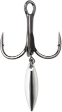 VMC 7548BD Bladed Hybrid Treble Hook 1X Black...