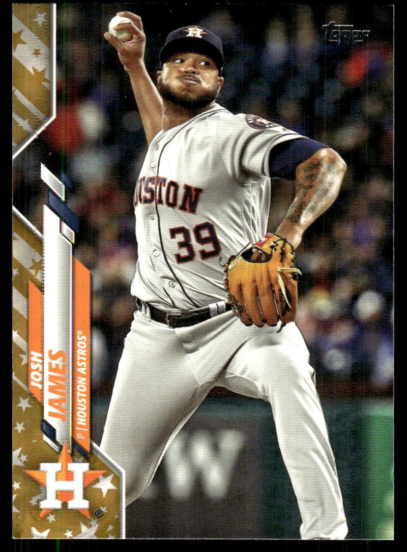 Josh James 2020 Topps #512 Astros FREE SHIPPING StackedPacks