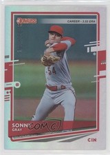 2020 Panini Donruss Career Stat Line 192/353 Sonny Gray #201 2d8