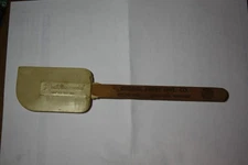 Vintage George Ewert -Massey Harris Dealer Wood Handled Spatula - Promo Item