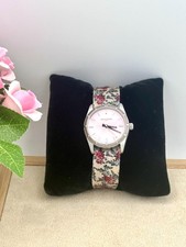 Montre Zadig et Voltaire bracelet en tissu fleuri