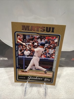 2005 Topps - Hideki Matsui #408 Gold /2005