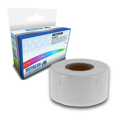 Refresh Patronen 11353 13x25mm Mehrzweck Etikettenrolle für Dymo Drucker