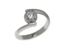 ANELLO gioiello in ORO anelli fidanzamento pietre 76