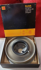 KODAK Carousel Transvue 80 slide tray with retaining ring, original box
