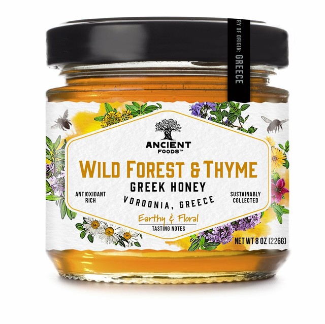 Greek Wild Forest and Thyme Honey 8oz eBay