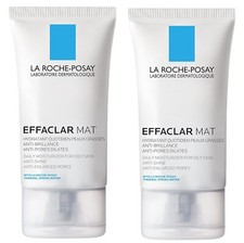 2 PACK La Roche-Posay Effaclar Mat  Daily Moisturizer For Oily Skin Face Cream