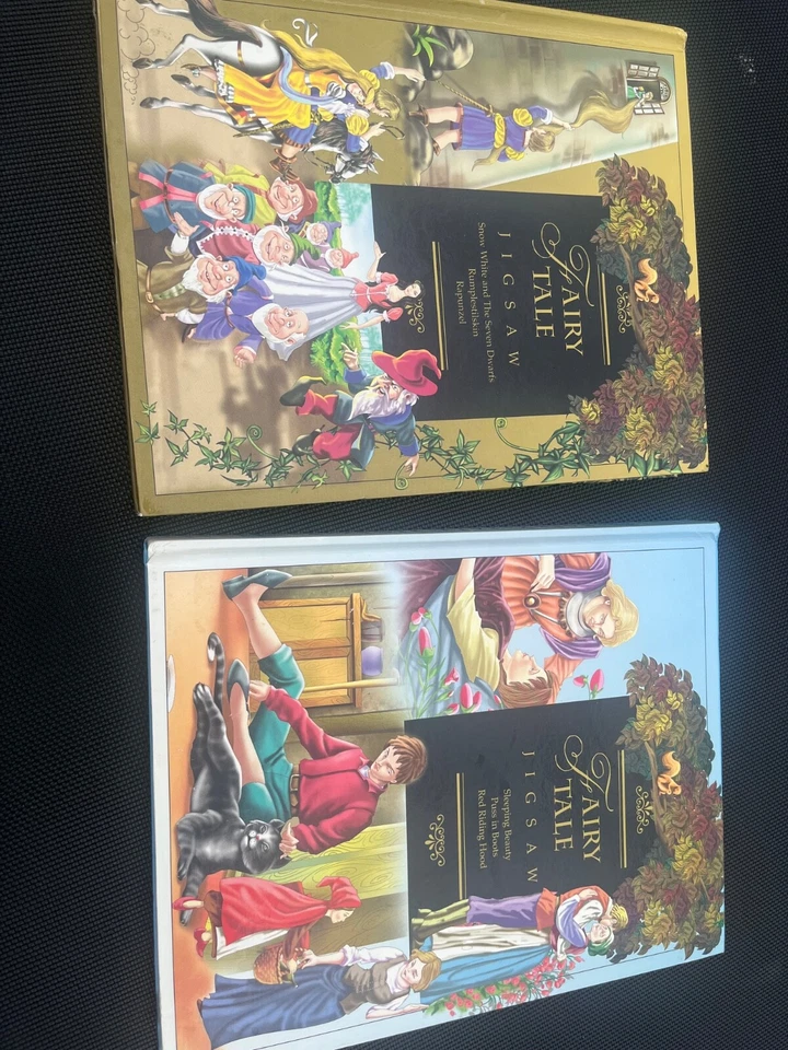Libro de rompecabezas vintage de princesas Disney Foto 2 de 4