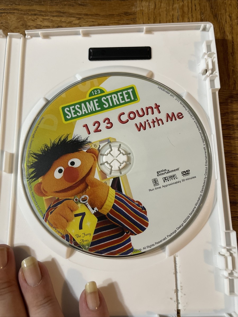 セサミストリート:123いっしょにかぞえよう~123 Count With Me [DVD](中古:非常, image size:900x1200